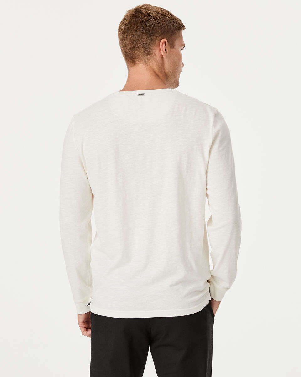 Timm Long Sleeve Top, Off White, hi-res